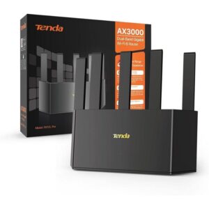 Tenda TX2L Pro WiFi 6 AX3000 Smart Router – Dual-Band, Gigabit Speed with WiFi 6 Power