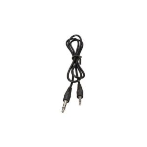 3.5mm Male to 2.5mm Male Stereo Plug Audio AUX Jack Extension Cable Cord Adapter - Black
