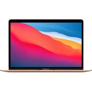 Apple Macbook Air 13" M1 chip MGND3HN/A (2021) 8C CPU/7C GPU/8GB 256GB Retina withTouch ID - Gold