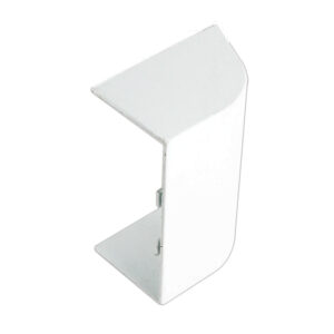 Compartment Trunking End Cap PVC 100mmx50mm