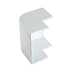 Compartment Trunking External Bend PVC 100mmx50mm