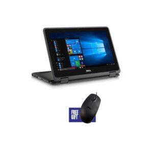 DELL Latitude 11'' Inch 3189 / 3190 Touch X360 128GB SSD/4GB RAM (Renewed ) Plus Mouse-Dark Grey