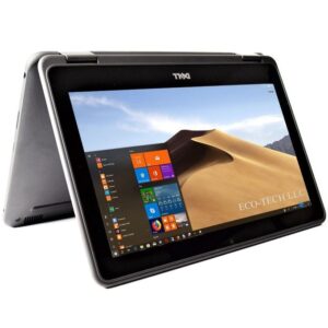 DELL Latitude 3189/90 2in 1, 11.6" Touch Screen Laptop, Intel N4200, 4GB RAM DDR4, 256GB SSD-Black(Refurbished)
