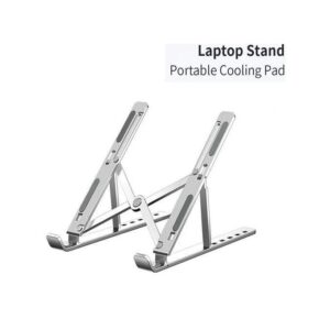 Foldable Aluminum Laptop Stand Desktop Laptop Holder Laptop Stand-SILVER