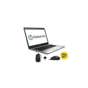 Hp Elitebook Notebook,i5,16GB RAM,1TB,14" Plus Bag and Mouse,Refurbished- Black