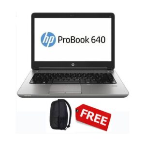 Hp ProBook 640 Intel Core I5 8GB RAM 500GB HDD Refurbished (6 MNTHS WRNTY) - Black