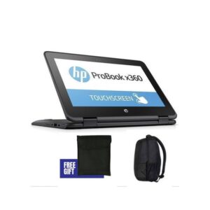 Hp Probook G1 Touch Screen X360 Intel 4GB RAM 128GB SSD 11.6 Inch Plus Free Pouch & Bag - Grey