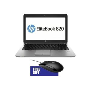 Hp Refurbished Elitebook 820 12.5-inch,Core I5,16GB RAM,512GB SSD - Black (6MTHS WRTY)