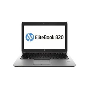 Hp Refurbished Elitebook 820 (12.5-inch,Core i5,8GB RAM,500 GB) - Grey, Black