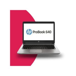 Hp Refurbished Probook 640 Core I7 8gbram 500GB HDD 14inch Black - (6MNTHS WNTY)