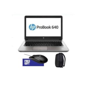 Hp Refurbished ProBook 640 I7 8GB RAM 500GB HDD 14'' & Free Bag - Black (6MTHS WRTY)