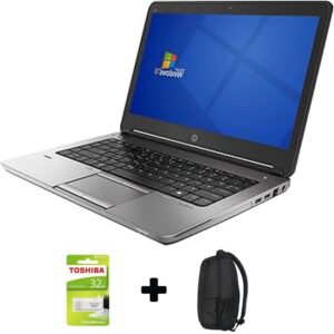 Hp Refurbished Probook 640 Intel Core I5 8gb 500Gb Hdd 14 Inch-Black Plus Bag And 32 GB Flash