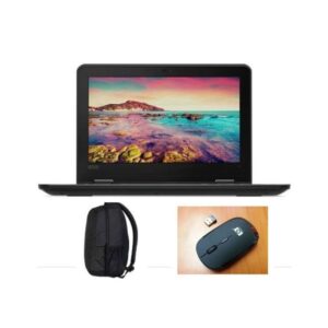 Lenovo Thinkpad Refurbished 11''ThinkPad 4GB,500GB HDD - Wireless Mouse - Bag,3-6Hrs-Black