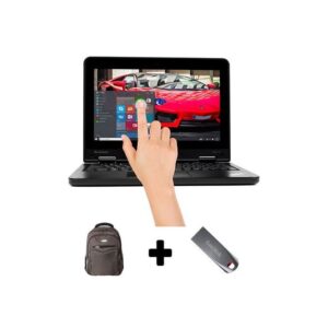 Lenovo Thinkpad Refurbished Lenovo ThinkPad Yoga 11.6"Touch Screen,Intel Celeron / Pentium ,128GB SSD, 4GB RAM Mini,Free Bag,16Gb Flash Disk- Black