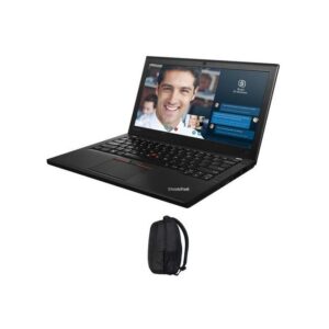 Lenovo Thinkpad Refurbished X260/X270 Intel Core I5 8GB 512GB SSD Plus Bag 13 Inch-Black