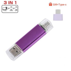 OTG Flash Disk 128G OTG Usb Flash Drive Type C & Micro