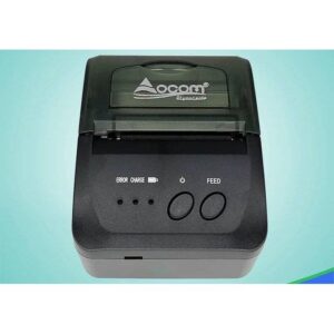 Portable Bluetooth Thermal Printer Label Takeaway Receipthine, Supports Multi-Language & Symbol/Picture Printing-US Plus