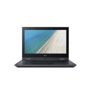 RENEWED Refurbished Acer Travelmate 11.6 Inch Laptop 4GB RAM 128GB SSD, Intel () - Black