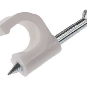 Round Cable Clips 25mm