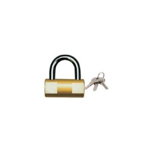 Stellar Cylindrical 70mm Padlock - Golden