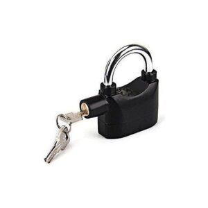 Super Security Alarm Padlock - Black