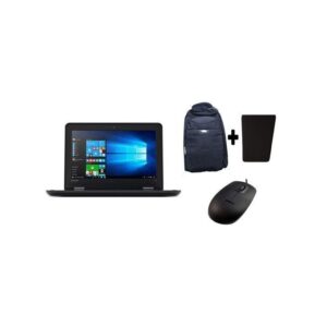 Think Pad Renewed 11e Mini,11.6" 4GB RAM,128GB SSD, Bag, Mouse - Black