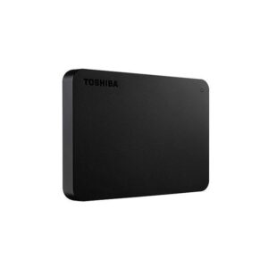 Toshiba 1 TB External Hard Disk - Black Plus Cable