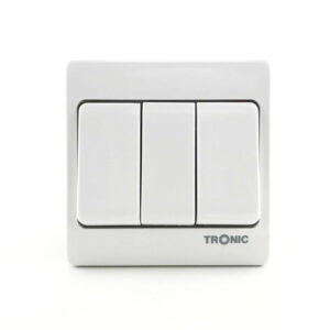 Tronic 3 Gang 2 Way Big Button Switch