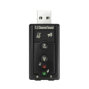 USB External Sound Adapter USB 7.1 Channel Sound