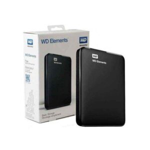 Western Digital 500GB External Hard Disk (HDD) - Black