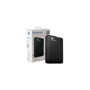 Western Digital WD Elements External Hard Disk Casing USB 3.0 SATA Enclosure - Black