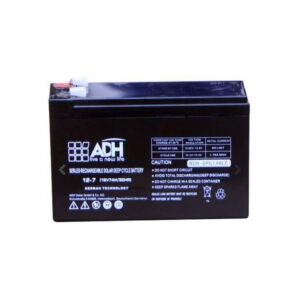ADH 100AH, 12V/20HR Solar, Fast Charging Sealed Rechargeable Deep Cycle Battery - Black