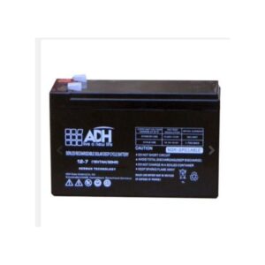 ADH 12AH, 12V/20HR Solar, Fast Charging Sealed Rechargeable Deep Cycle Battery - Black