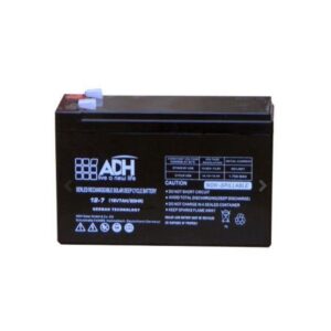 ADH 12V/20HR Solar, Fast Charging Sealed Rechargeable Deep Cycle Battery - Black