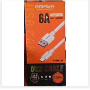 Amaya Effective Super Fast Charging , Data Transfer Cable Type Micro