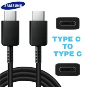 Samsung Type-C To Type-C Cable For Super Fast Charging 25W/45W (1M) Cable USB-C To USB-C Data Cable
