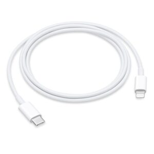USB Type-C to iPhone 20W Fast Charge Cable - White