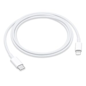USB Type-C to iPhone 20W Fast Charge Cable - White