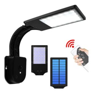Waterproof Solar-Powered Outdoor Wall Light with Remote Control